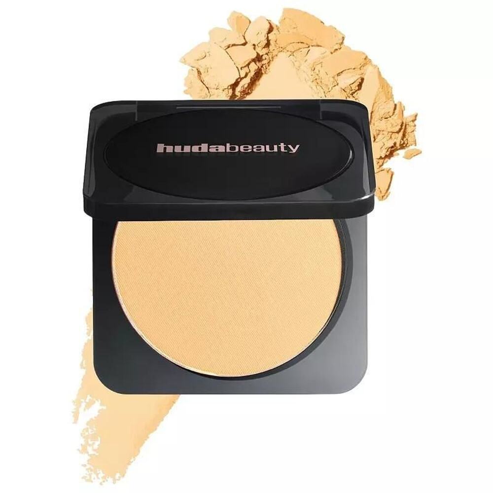 $40 HUDA NIB Easy Bake Airbrush Matte Pressed Setting Powder -  Kunafa Blondie